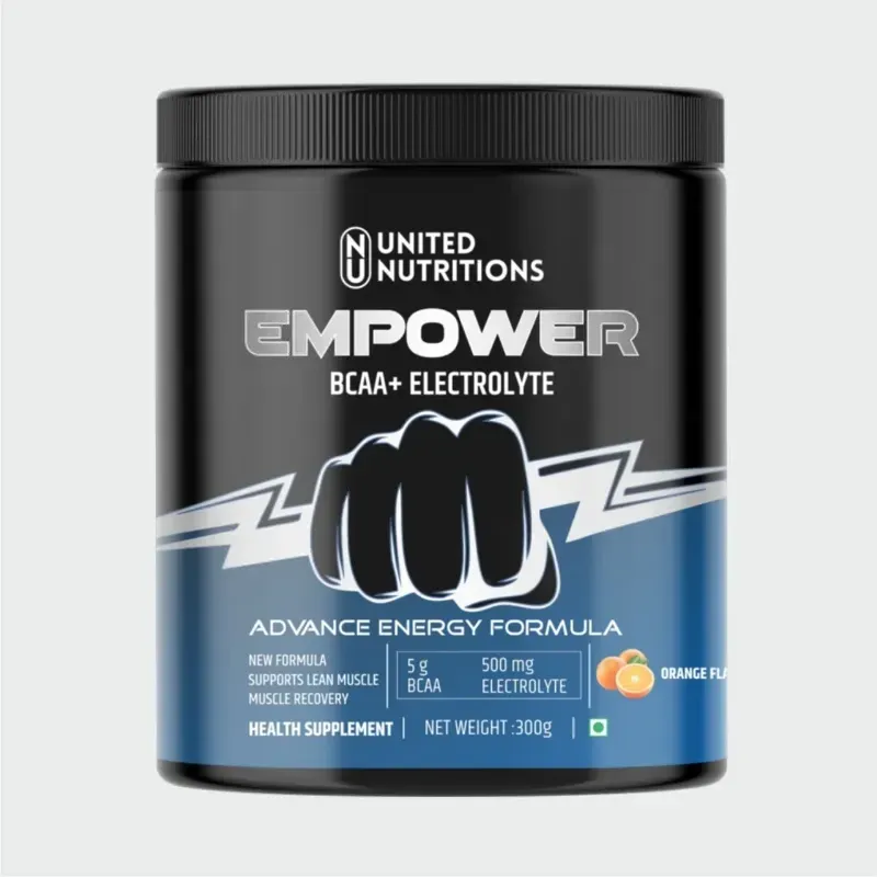 BCAA + Electrolyte Powder (Orange Flavour)