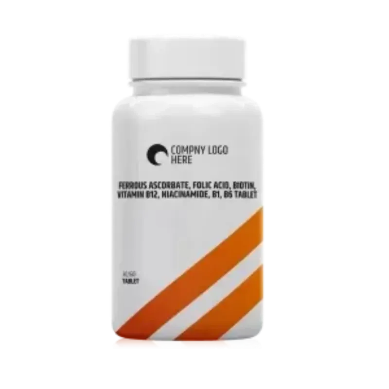 Ferrous Ascorbate, Folic Acid, Biotin, Vitamin B12, Niacinamide, B1, B6 Tablet