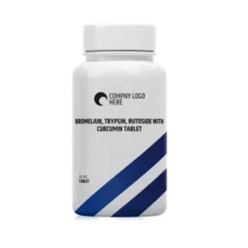 Bromelain, Trypsin, Rutoside with Curcumin Tablet