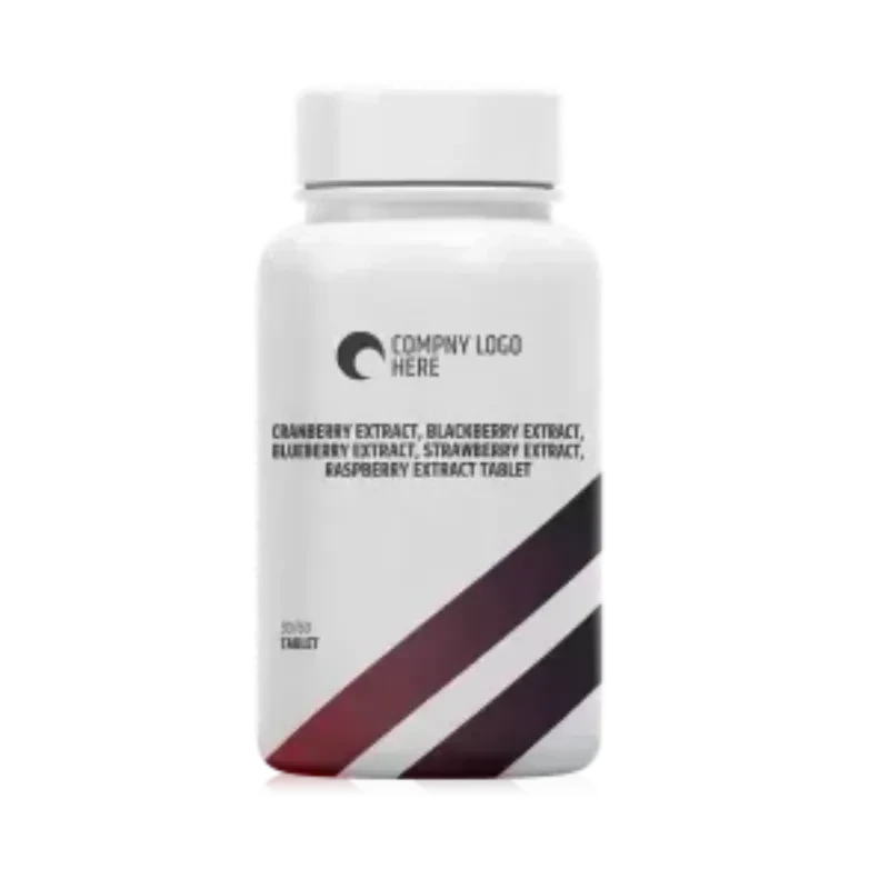 Cranberry Extract, Blackberry Extract, Blueberry Extract, Strawberry Extract, Raspberry Extract Effervescent Tablet