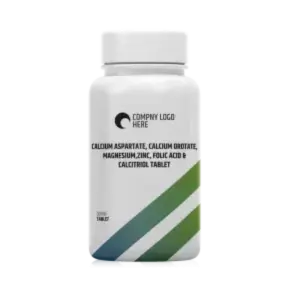 Calcium Aspartate, Calcium Orotate, Magnesium, Zinc, Folic Acid & Calcitriol Tablet