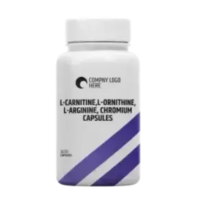 L-Carnitine, L-Ornithine, L-Arginine, Chromium capsules