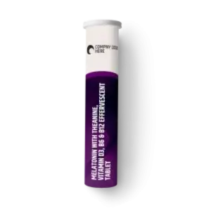 Melatonin with Theanine, Vitamin D3, B6 & B12 Effervescent Tablet