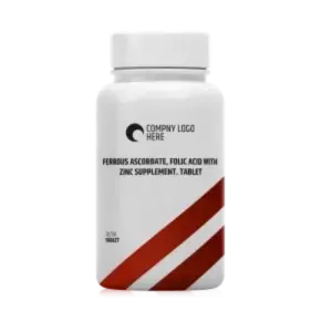 Ferrous Ascorbate, Folic Acid with Zinc Supplement Tablet