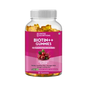 Biotin Gummies-Zero sugar (Cranberry flavour)
