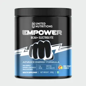 BCAA + Electrolyte Powder (Mix Fruit Punch)