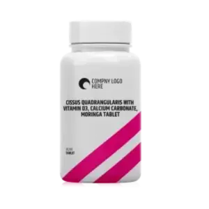 Cissus quadrangularis with Vitamin D3, Calcium Carbonate, Moringa Tablet