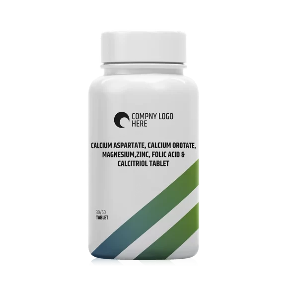 Calcium Aspartate, Calcium Orotate, Magnesium, Zinc, Folic Acid & Calcitriol Tablet