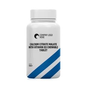 Calcium Citrate malate with Vitamin D3 Chewable Tablet