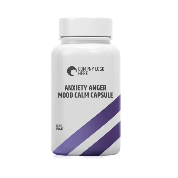 Anxiety Anger Mood Calm Capsule (KSM 66 Ashwagandha)