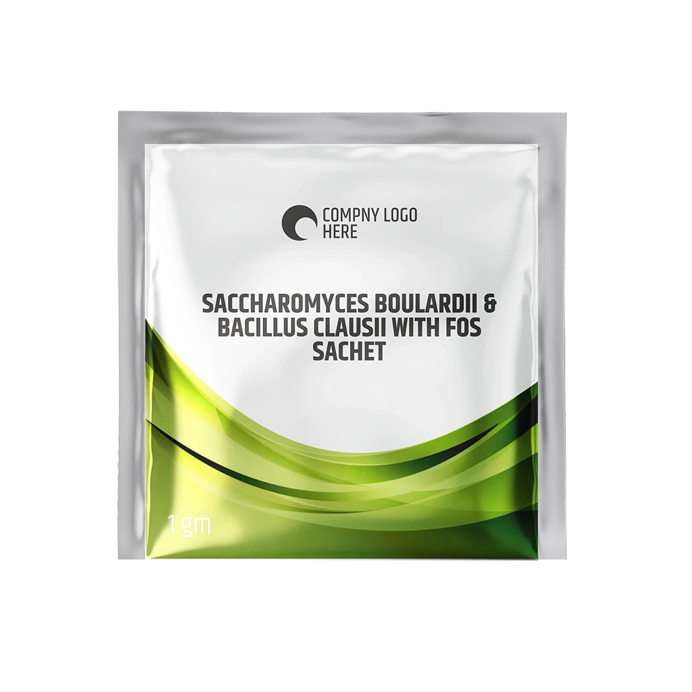 Saccharomyces boulardii & bacillus Clausii with FOS Sachet 1 gm