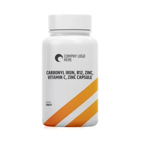 Carbonyl Iron, B12, Zinc, Vitamin C, Zinc Capsule