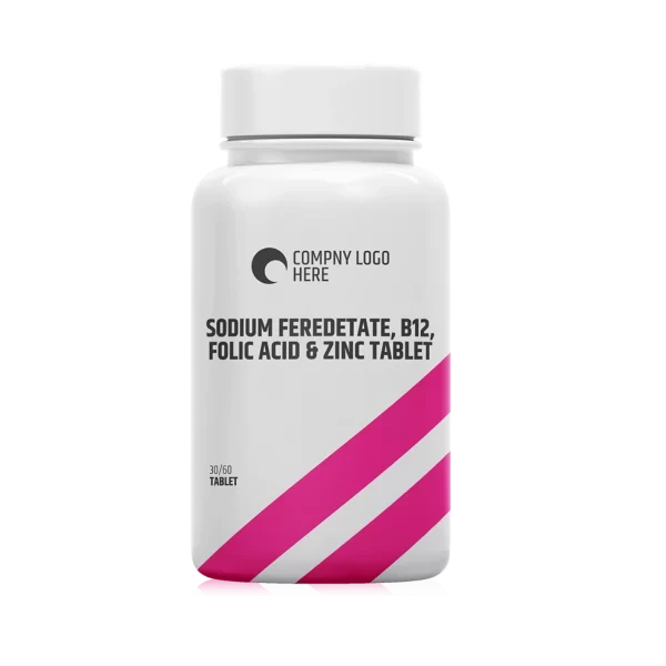 Sodium Feredetate, B12, Folic Acid & Zinc tablet