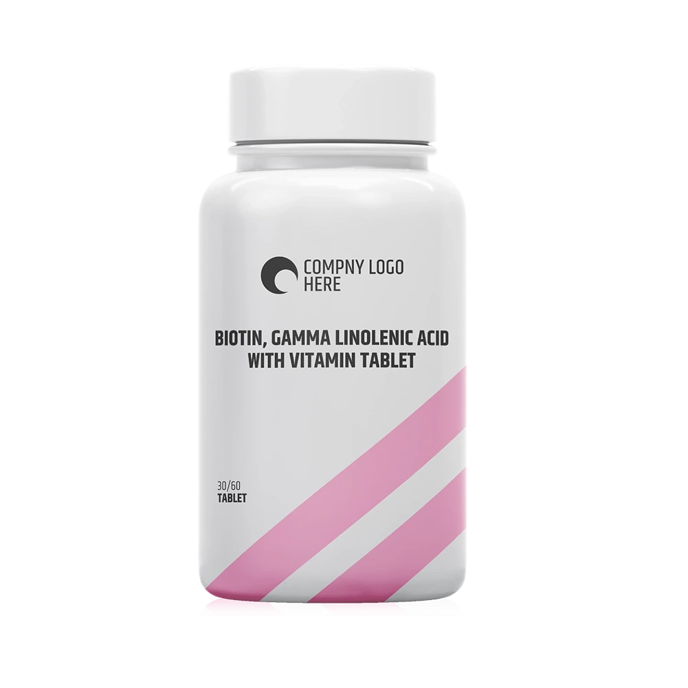 Biotin, Gamma linolenic Acid with Vitamin Tablet