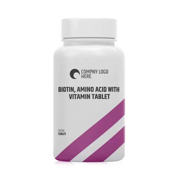 Biotin, Amino Acid with Vitamin Tablet