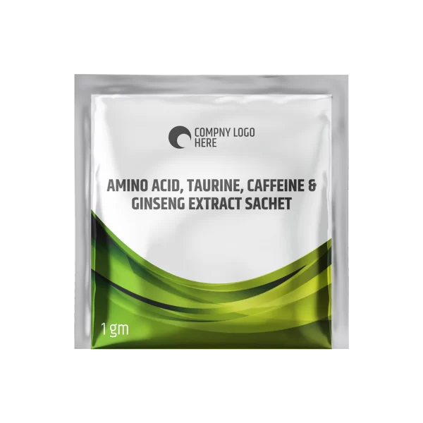 Amino Acid, Taurine, Caffeine & Ginseng extract Sachet